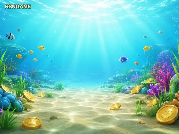 Tampilan Fishing Captain di rsngame pada layar permainan pertama