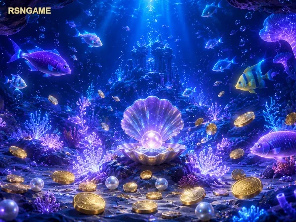 Visual permainan Fishing Captain dengan nuansa aksi yang hidup